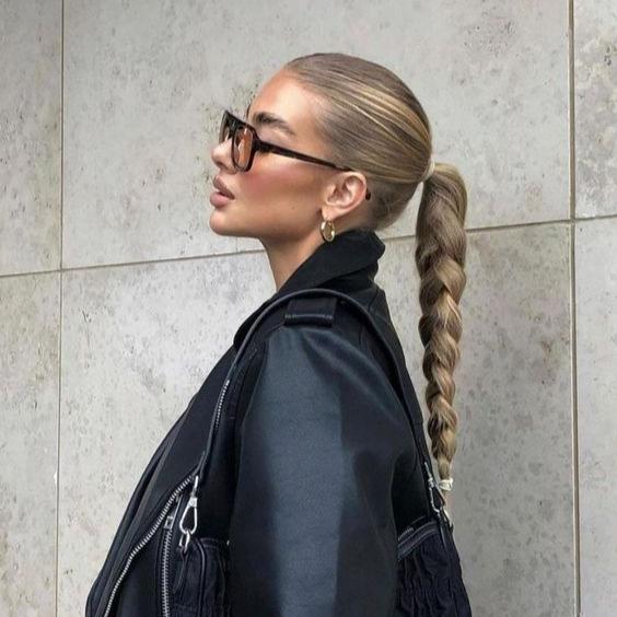 Long Twist Braid Ponytail Extensions
