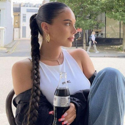 Long Twist Braid Ponytail Extensions