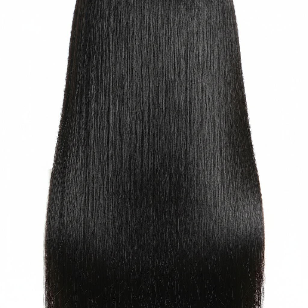 Détail texture - cheveux raides premium