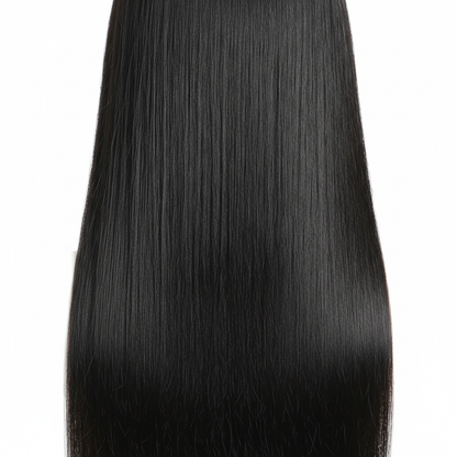 Détail texture - cheveux raides premium