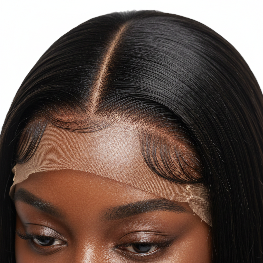 Détail full lace HD - ligne de cheveux