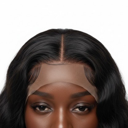 Détail full lace HD - ligne de cheveux