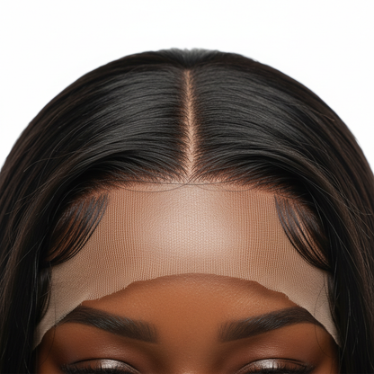 Détail full lace HD - ligne de cheveux invisible